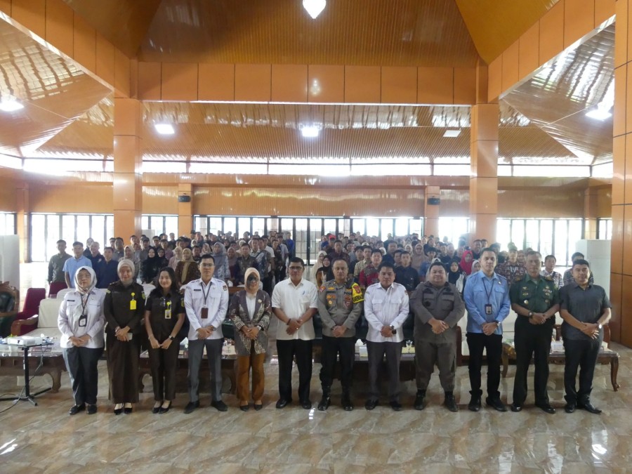 Bimtek Penyusunan Laporan Pertanggung Jawaban Keuangan Badan Adhoc Pilkada Kabupaten PALI, Peserta Banyak Keluar Masuk
