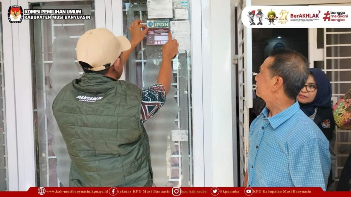 KPU Musi Banyuasin Ajak Masyarakat Sukseskan COKLIT