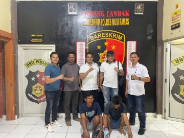 Polsek Muara Lakitan Bekuk Dua Pencuri Sawit PT SMS