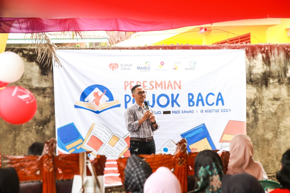 Tingkatkan Literasi Masyarakat, Medco E&P Hadirkan Pojok Baca di Mulyo Harjo