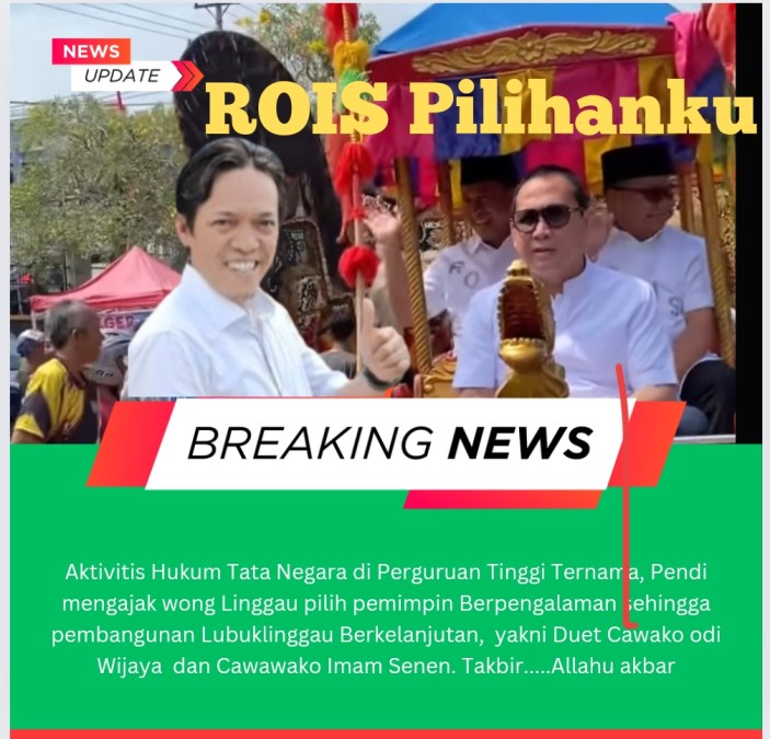 Pemilih Pemimpin Diibaratkan Mau Beli HP