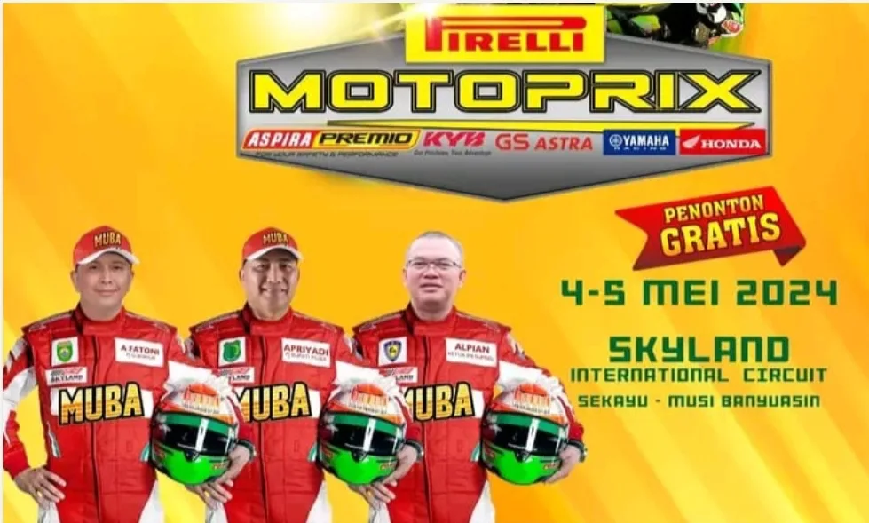 Pemkab Muba Siap Sukseskan Even Motoprix 2024