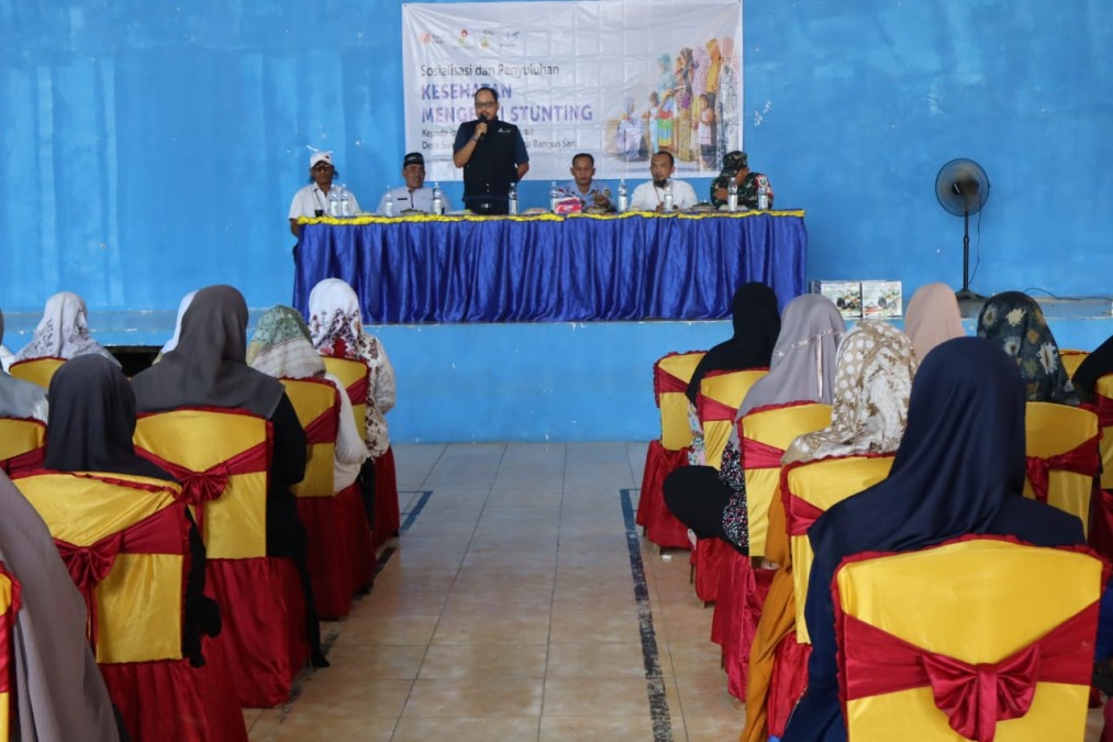 Bersama Puskesmas Sumaja Makmur, Medco E&P Gelar Penyuluhan Terkait Stunting