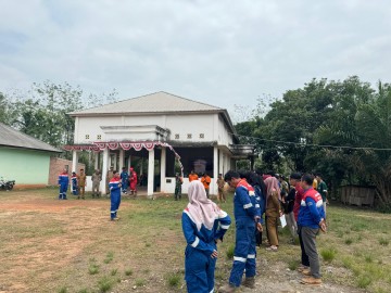 PT Pertamina EP Ramba Field Sukses Gelar Emergency Community Drill