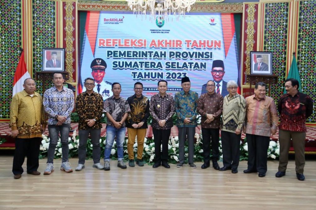 Pj Gubernur Agus Fatoni Paparkan Capaian Kinerja Pembangunan Provinsi Sumsel Tahun 2023
