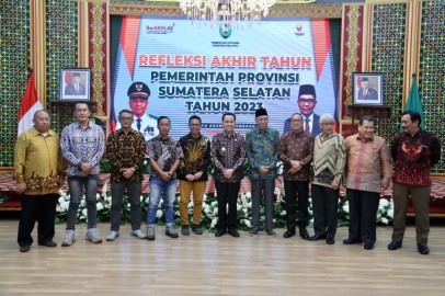 Pj Gubernur Agus Fatoni Paparkan Capaian Kinerja Pembangunan Provinsi Sumsel Tahun 2023
