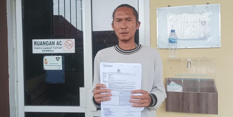 Ricco Mainandho, Korban Pengeroyokan Laporkan Tiga Pelaku Ke Polrestabes Palembang