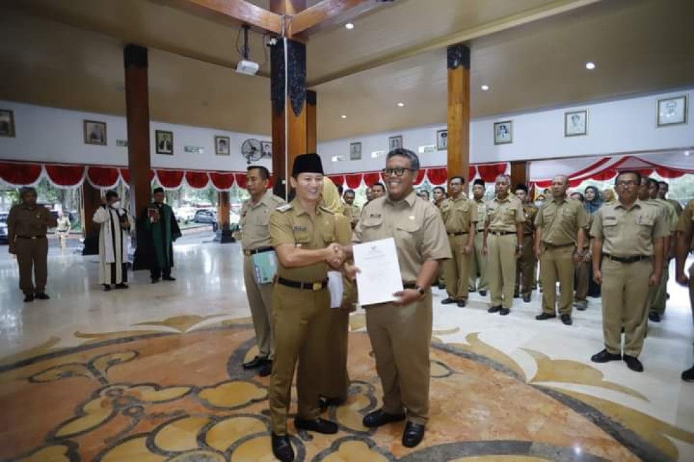 Awal Tahin 2024, Bupati Trenggalek Melantik Sejumlah Pejabat