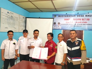 Polsek Tanah Abang Monitor Musdesus Calon Penerima BLT 2024