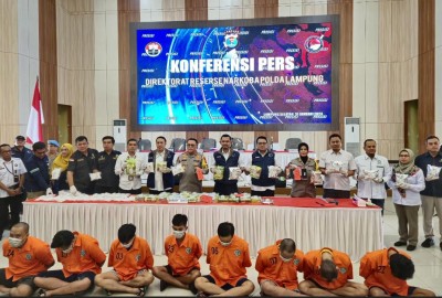 Jaringan Narkoba Internasional Ferdy Pratama Terbongkar di Lampung