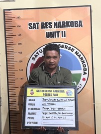 Satnarkoba Polres Pali Ringkus Terduga Pelaku Bandar Narkoba di Rumah Kontrakkan