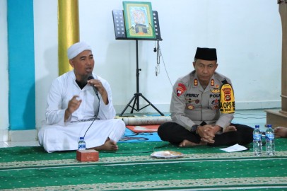 Kapolres Banyuasin Hadiri Peringatan Isra’ Mi’raj 27 Rajab 1445 Hijriah