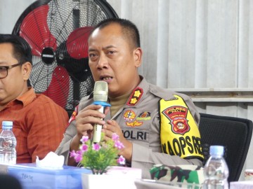 Satgas Preemtif OMB Polres Pali Rakor Persiapan Penertiban APK Pemilu 2024