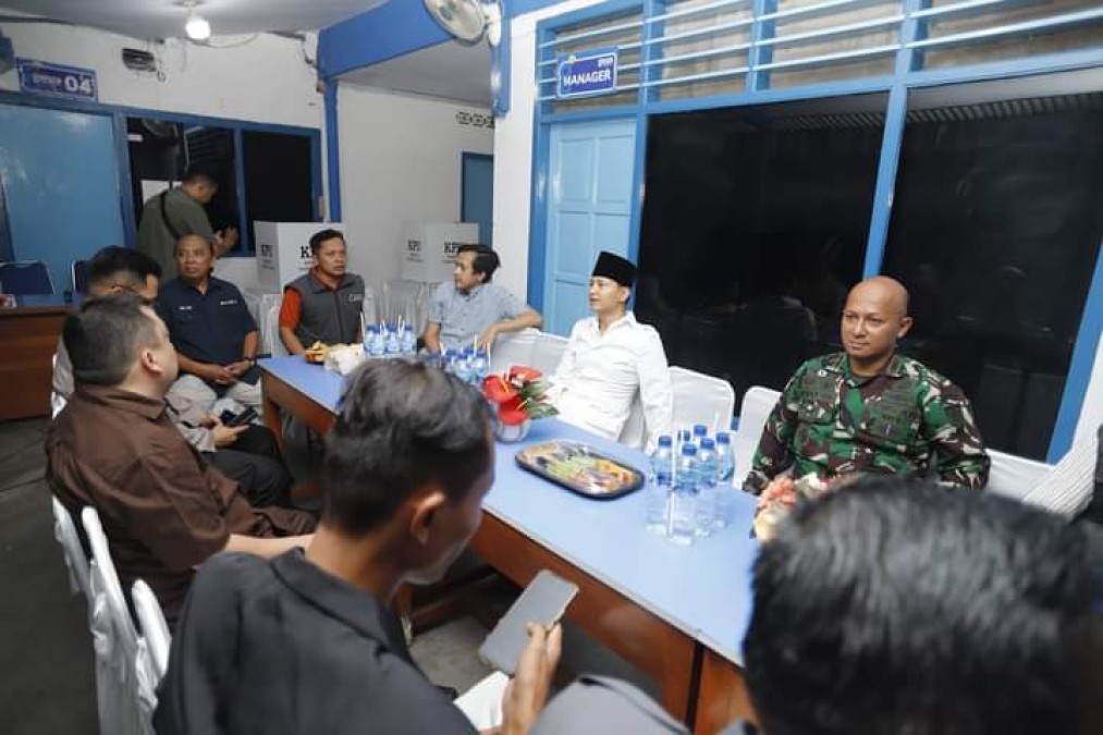 Bupati dan Forkopimda Trenggalek Tinjau Kesiapan TPS