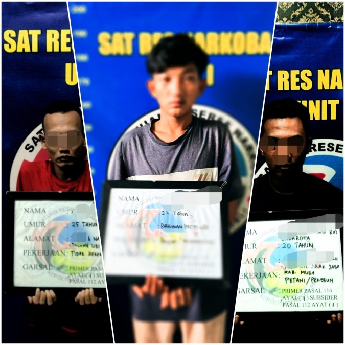 Luar Biasa, Dalam Sehari Pelaku Narkoba Diringkus Satnarkoba Pali