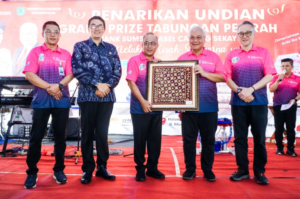 BSB Cabang Sekayu Gelar Penarikan Hadiah Undian Grand Prize Tabungan Pesirah