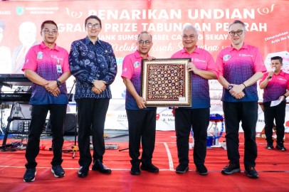 BSB Cabang Sekayu Gelar Penarikan Hadiah Undian Grand Prize Tabungan Pesirah