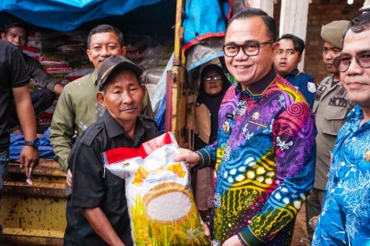 Upaya Tekan Laju Inflasi, Pemkab Bayuasin Konsisten Gelar Operasi Pasar Murah