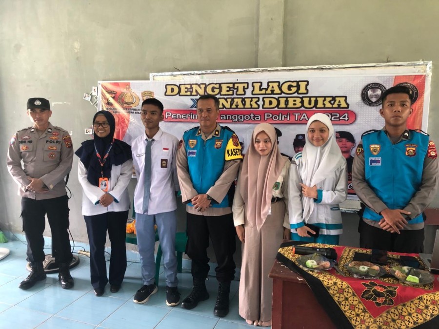 Polres Pali Lakukan Sosialisasi Penerimaan Terpadu Calon Anggota Polri Tahun 2024