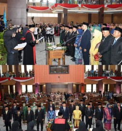 Pelantikan 30 Anggota DPRD Kota Lubuklinggau Periode 2024-2029 Sukses