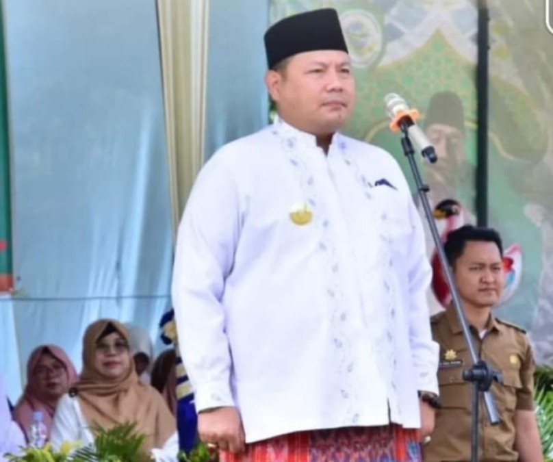 Pjs. Bupati Musi Rawas Deva Octavianus Pimpin Upacara Peringatan Hari Santri Nasional 2024
