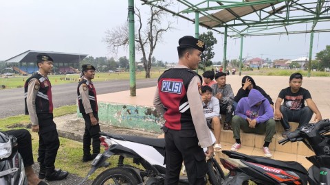 Laksanakan Patroli Pagi Hari Satuan Samapta Ciptakan Situasi Kondusif Di PALI