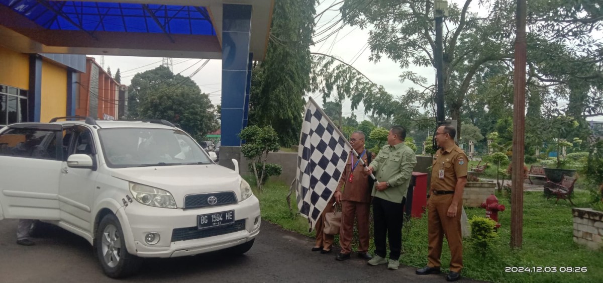 Lepas Kontingen PWI Lubuklinggau ke Sekayu, Pj Wako Berikan Pesan Ini