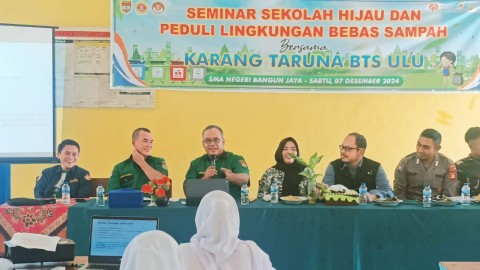 Peduli Lingkungan Hidup, Medco E&P Indonesia Bersama Karang Taruna BTS Ulu Gelar Seminar di SMA Negeri Bangun Jaya